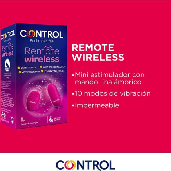 CONTROL - PERSONAL MASSAGER WIRELESS REMOTE CONTROL 3